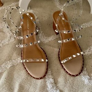Sincerely Jules Stud Heeled Sandals